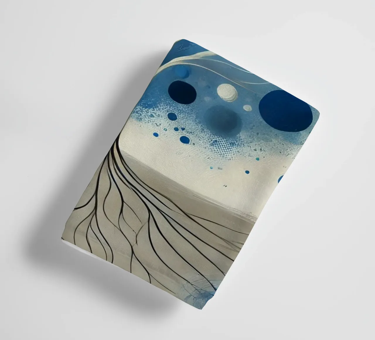 Tree blue badhanddoek van spiritual