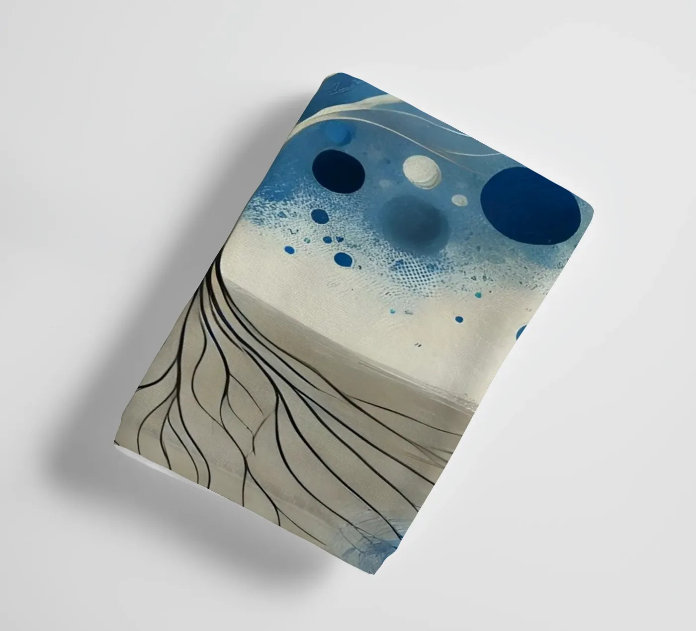 Albero blu asciugamano da bagno da spiritual