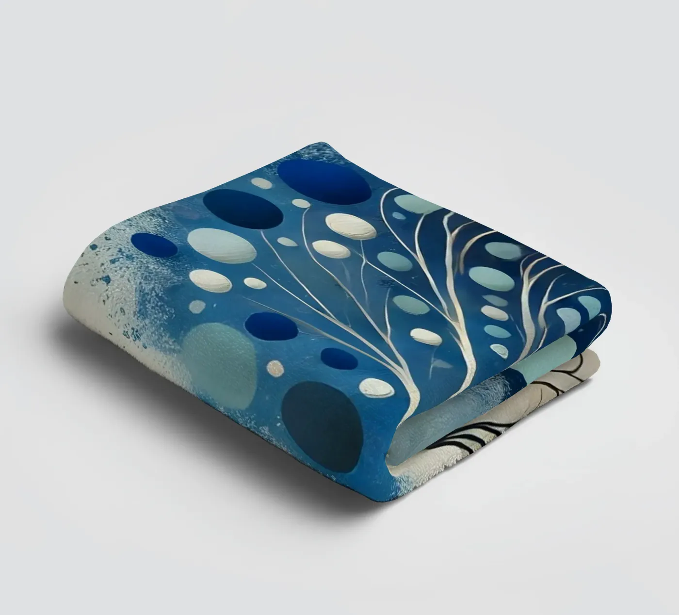 Tree blue badhanddoek van spiritual