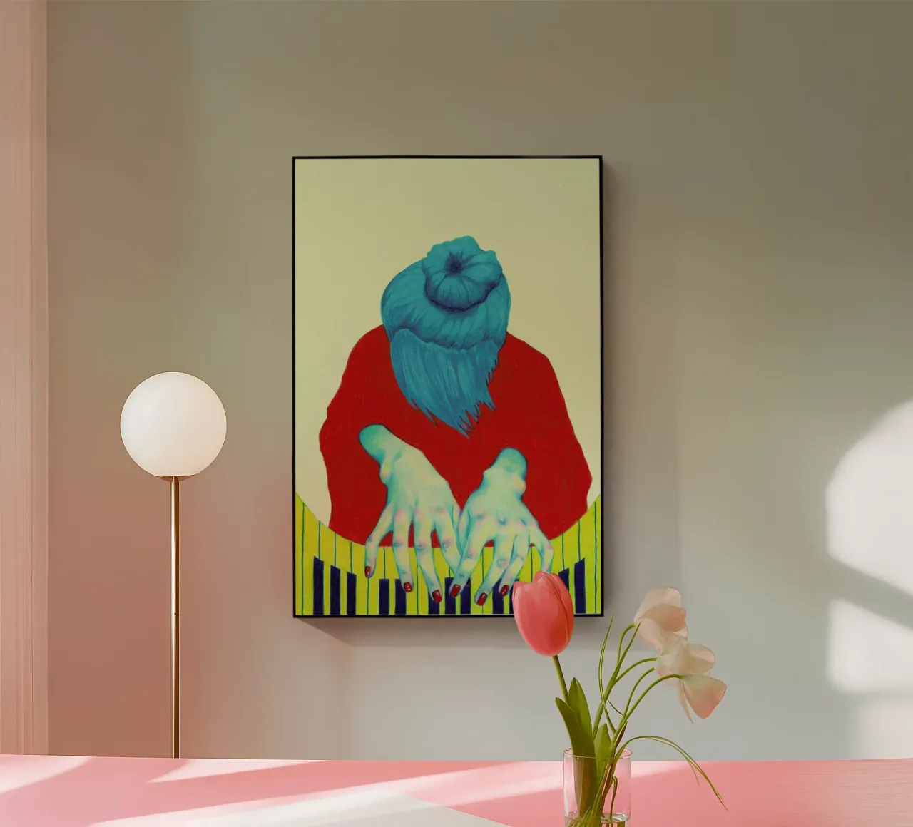 Piano Passion plexiglass da Natalie Foss