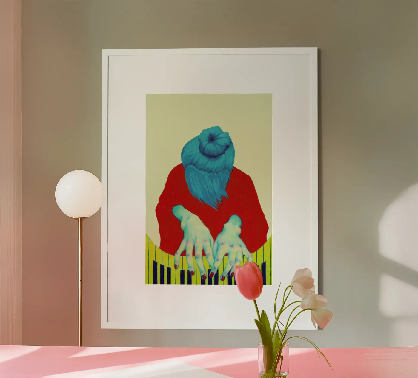 Piano Passion poster da Natalie Foss