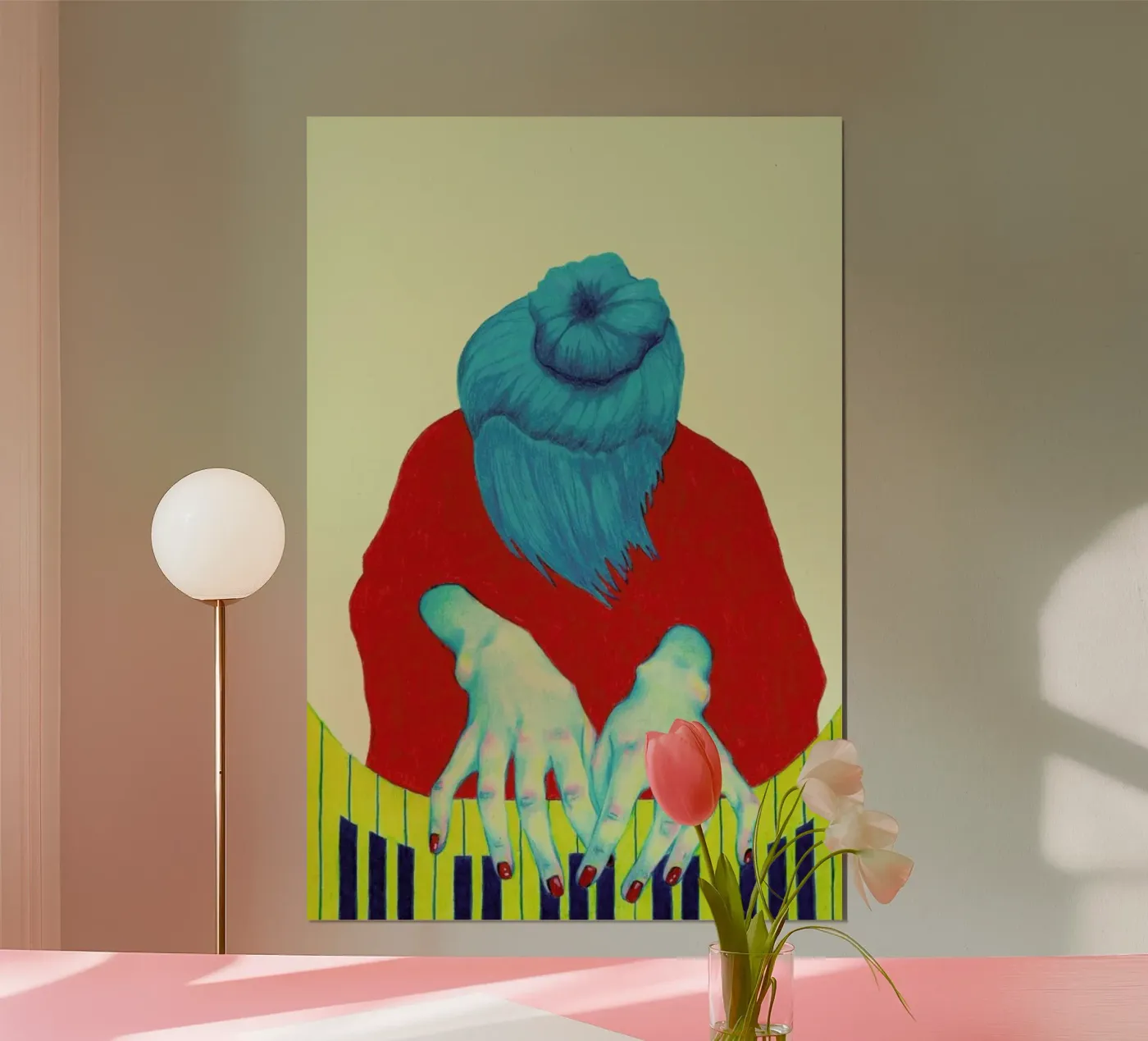 Piano Passion poster da Natalie Foss