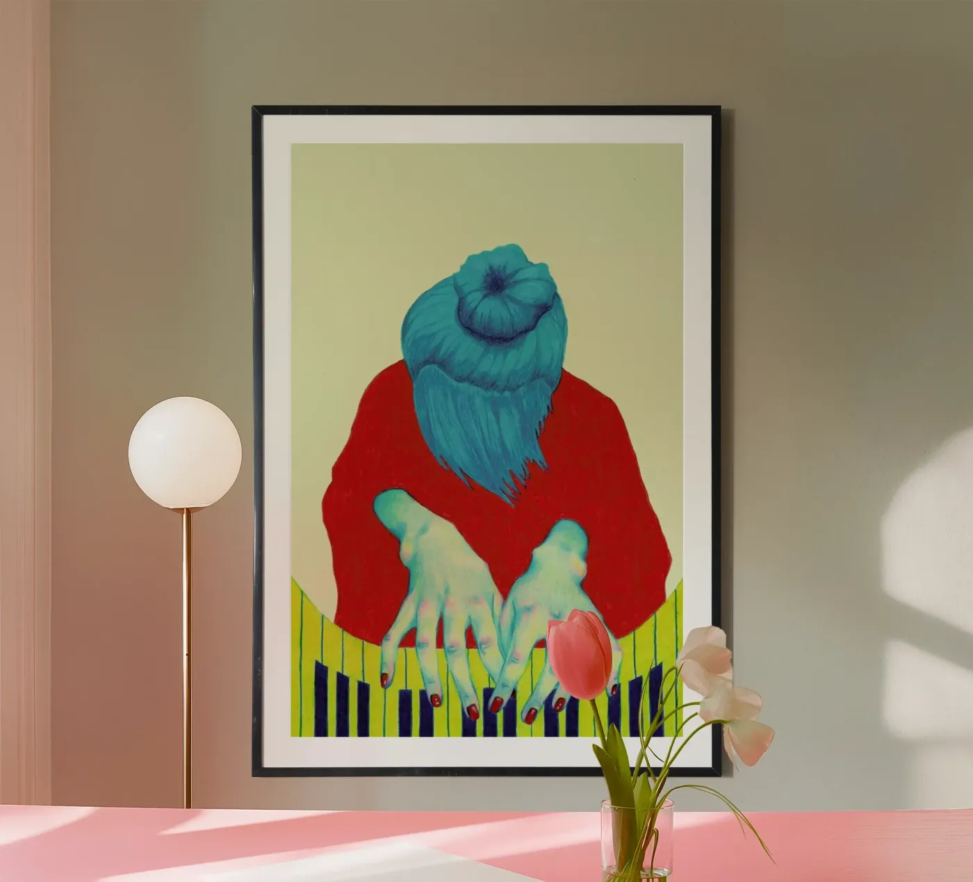 Piano Passion poster da Natalie Foss
