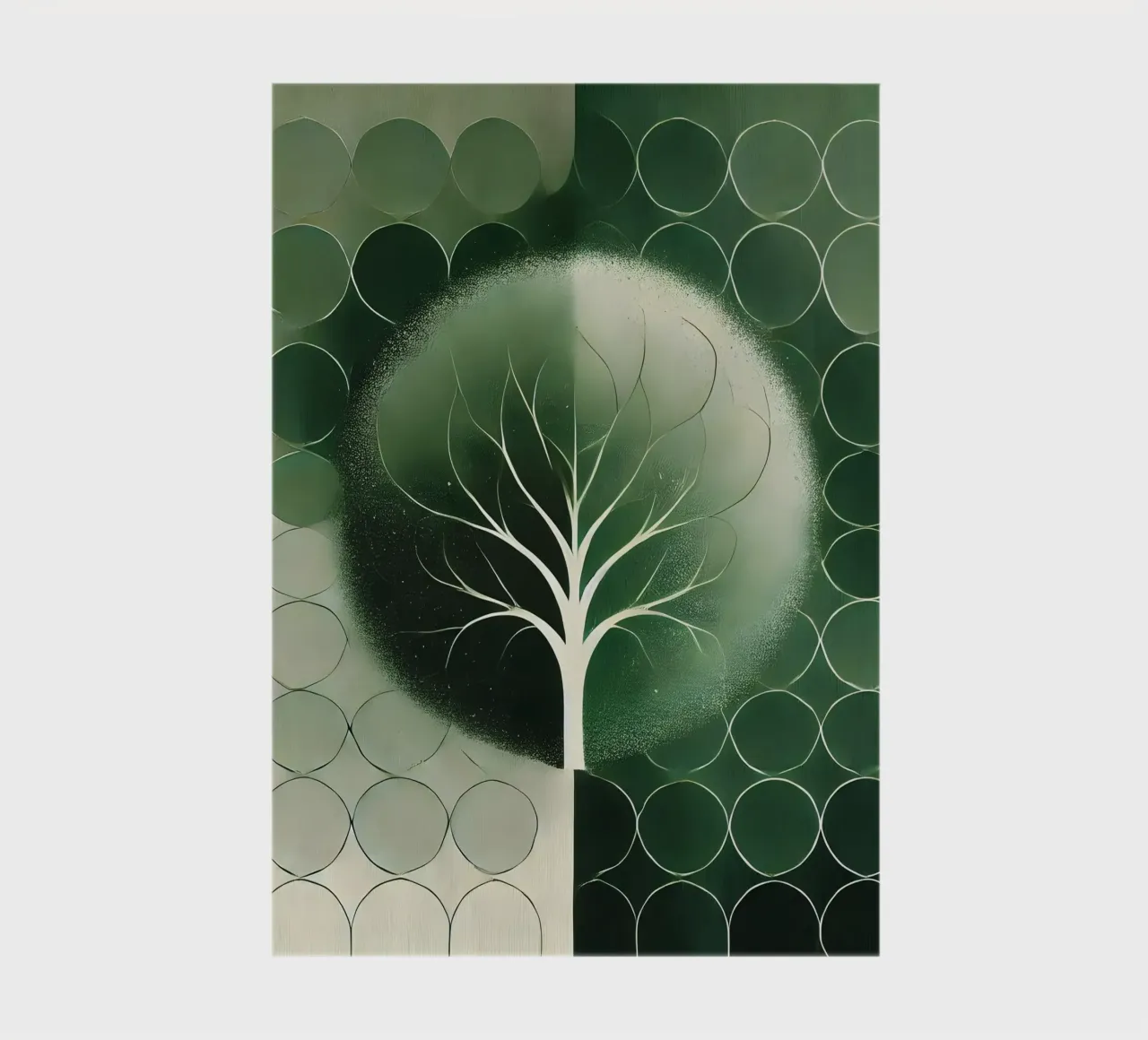 Tree green notebook by spiritual