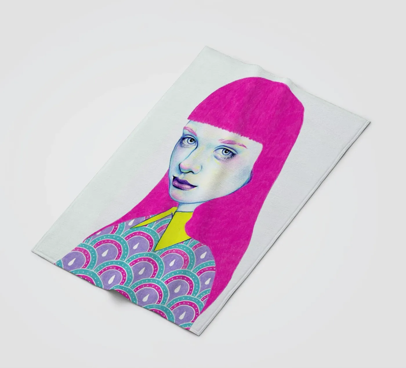 Sugar fleece blanket by Natalie Foss