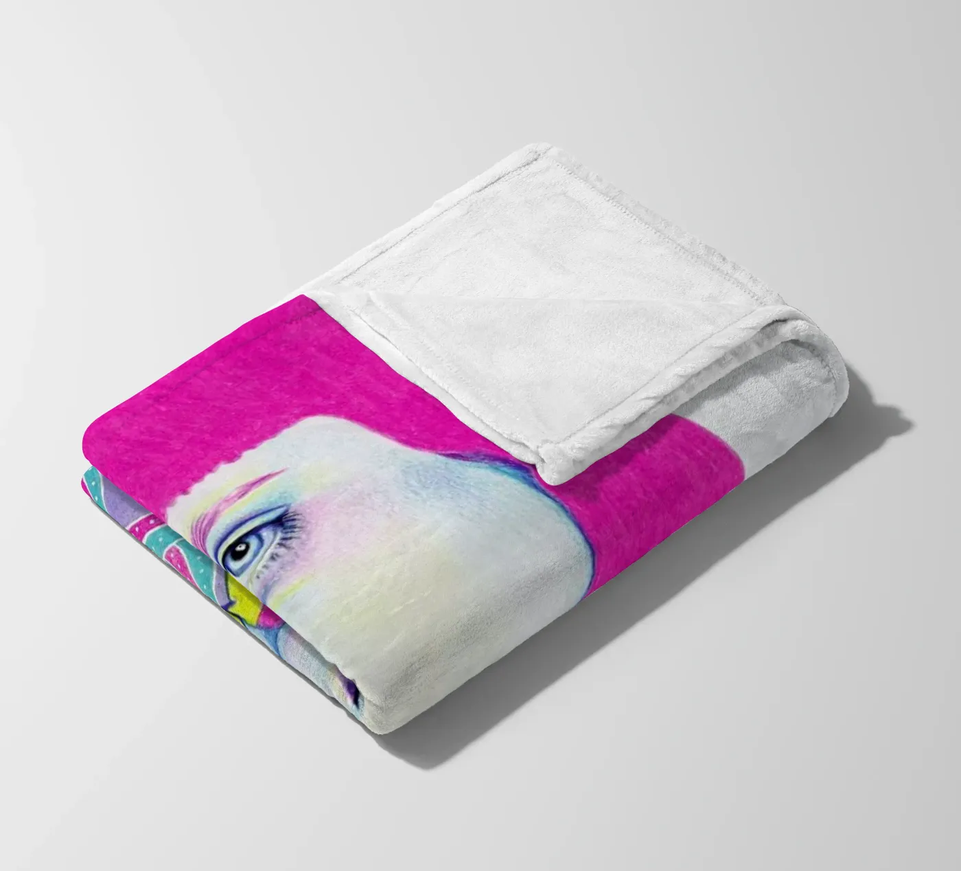 Sugar fleece blanket by Natalie Foss