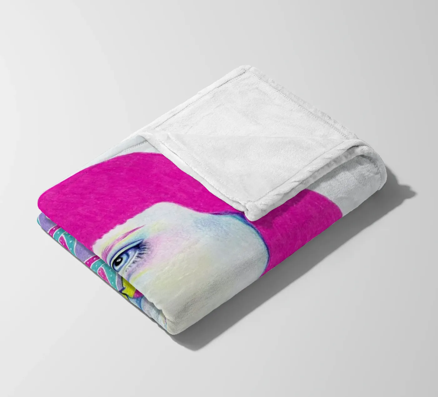 Sugar fleece blanket by Natalie Foss
