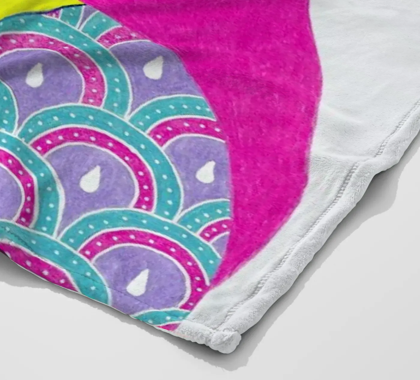 Sugar fleece blanket by Natalie Foss