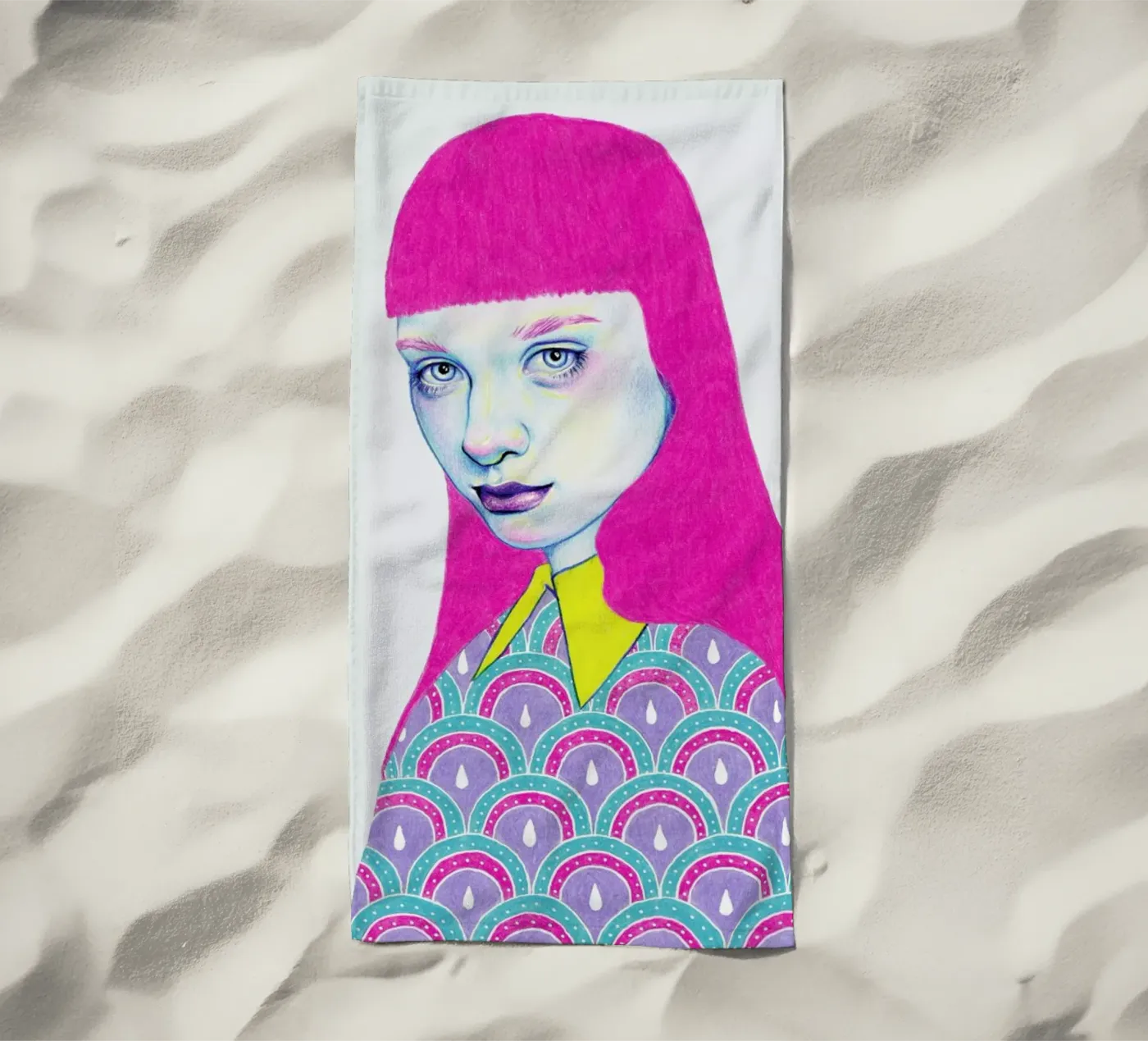 Sugar Strandtuch von Natalie Foss