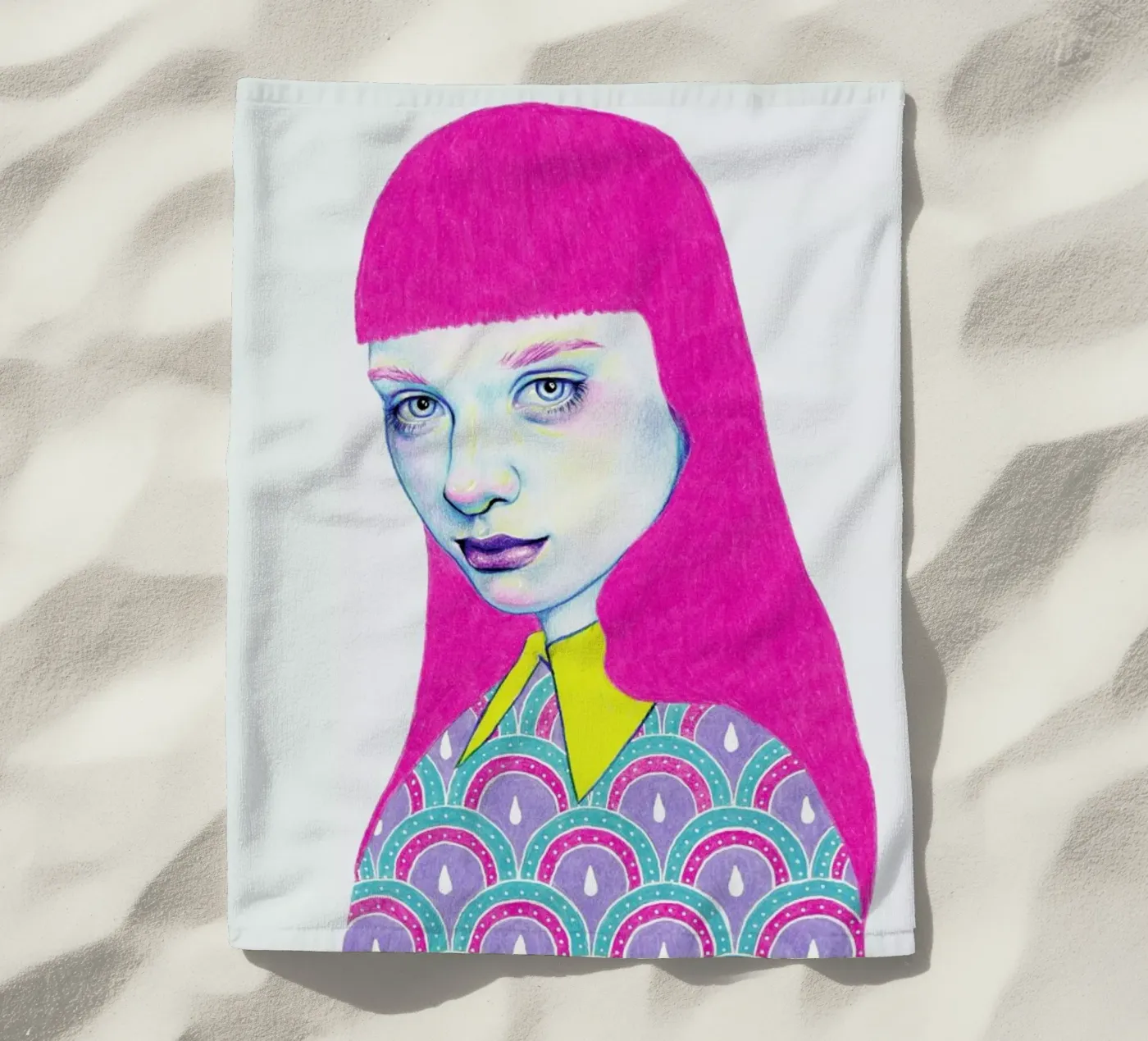 Sugar Strandtuch von Natalie Foss