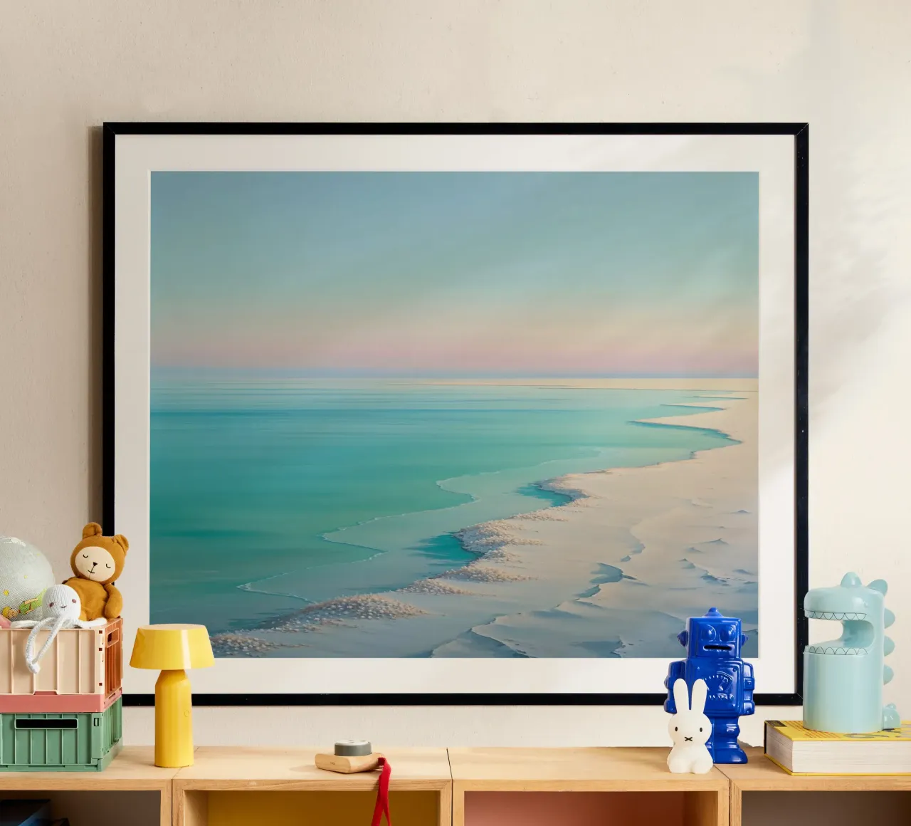 Rippling Shores and Crystal Waters poster da AlbertKlee