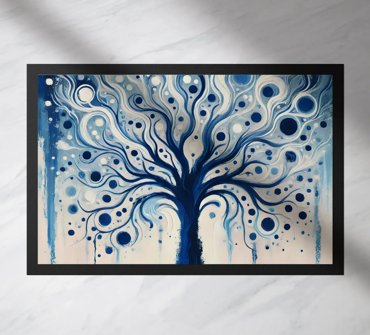 Albero blu zerbino da spiritual