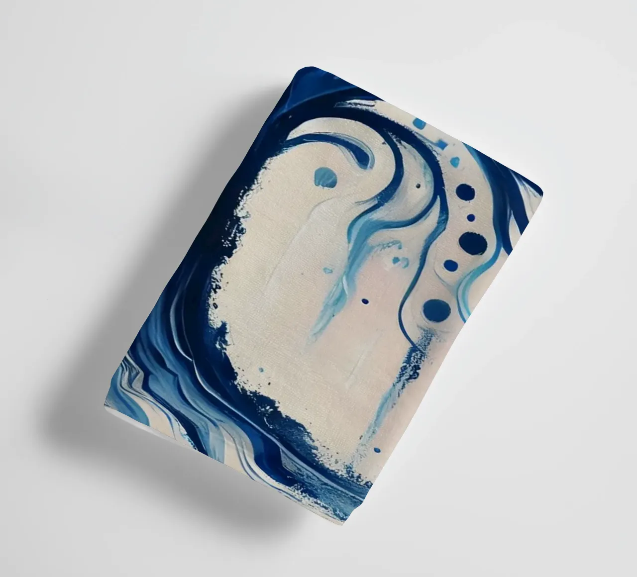 Tree blue towel by spiritual