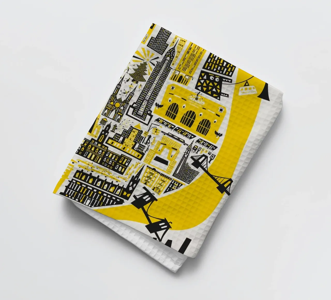 Manhattan New York Mappa canovaccio da cucina da Fox & Velvet
