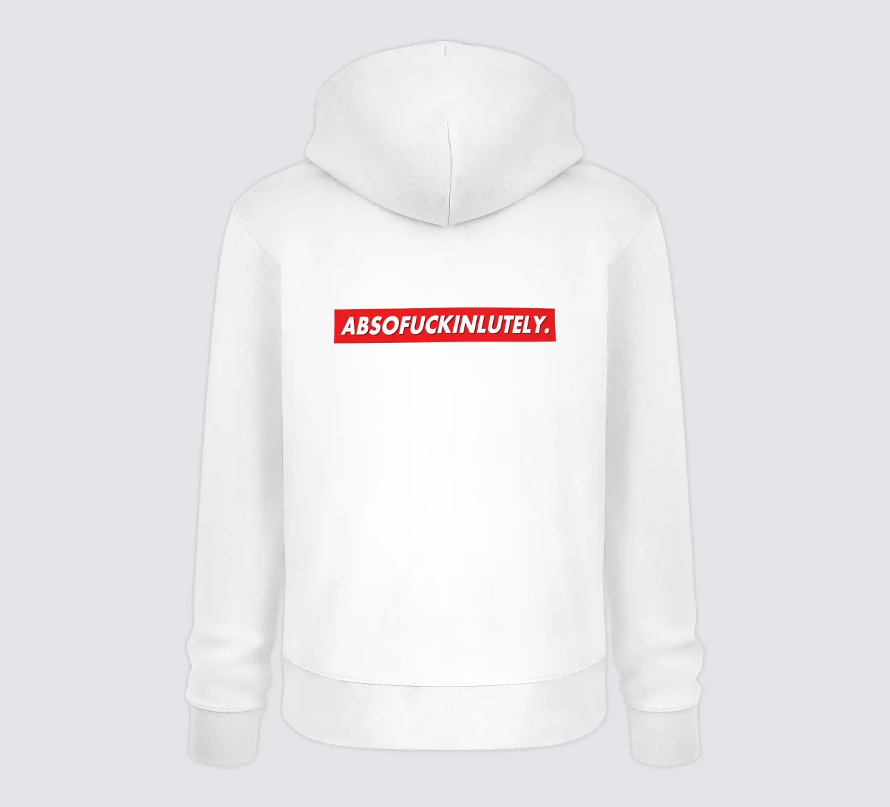 ABSOFUCKINLUTELY felpa con cappuccio da QuooodZ by MooodzArt