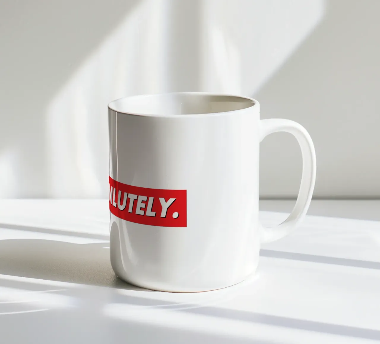 ABSOFUCKINLUTELY tazza in ceramica da QuooodZ by MooodzArt