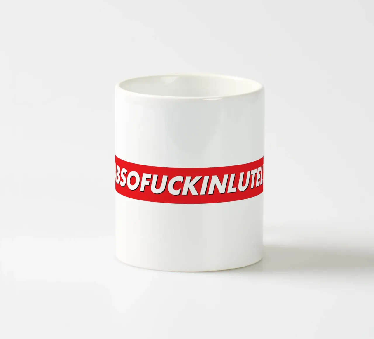 ABSOFUCKINLUTELY tazza in ceramica da QuooodZ by MooodzArt