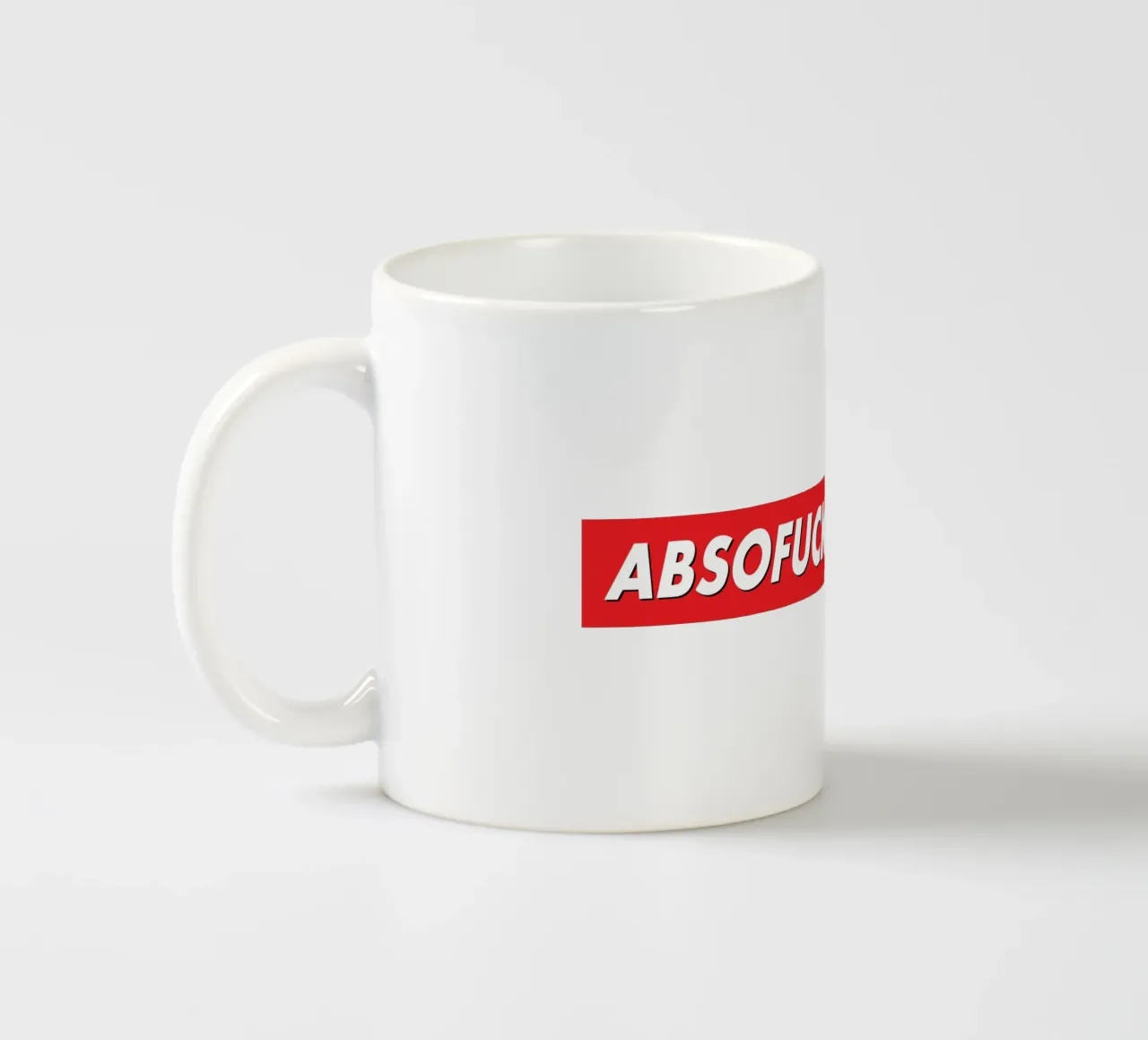 ABSOFUCKINLUTELY tazza in ceramica da QuooodZ by MooodzArt