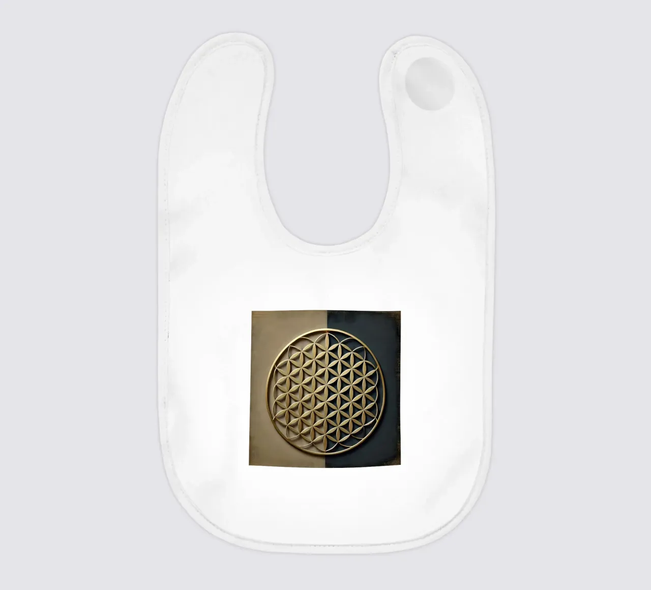 Fiore della vita oro bavaglino da spiritual