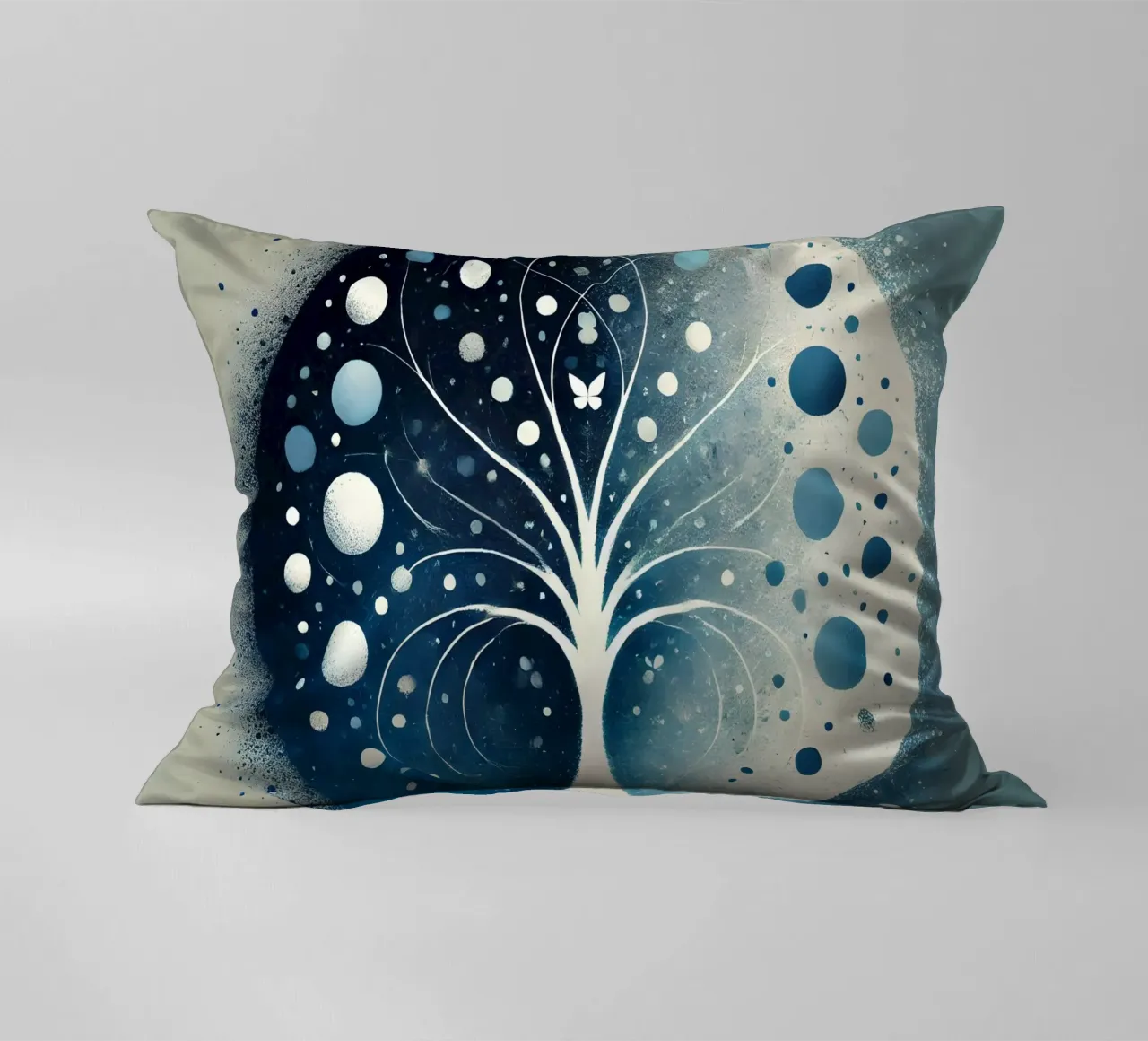 Albero blu cuscino da spiritual