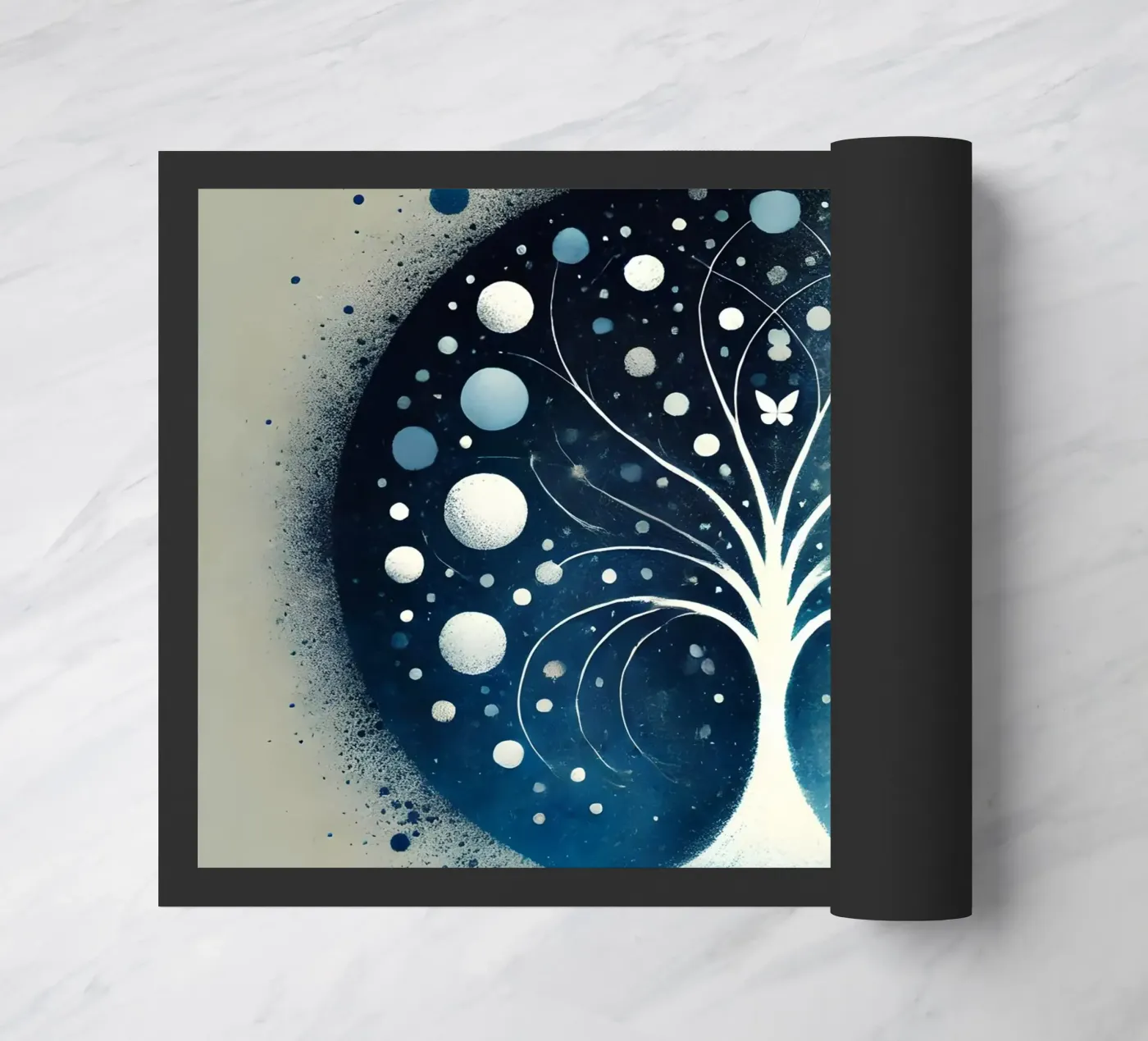 Albero blu zerbino da spiritual