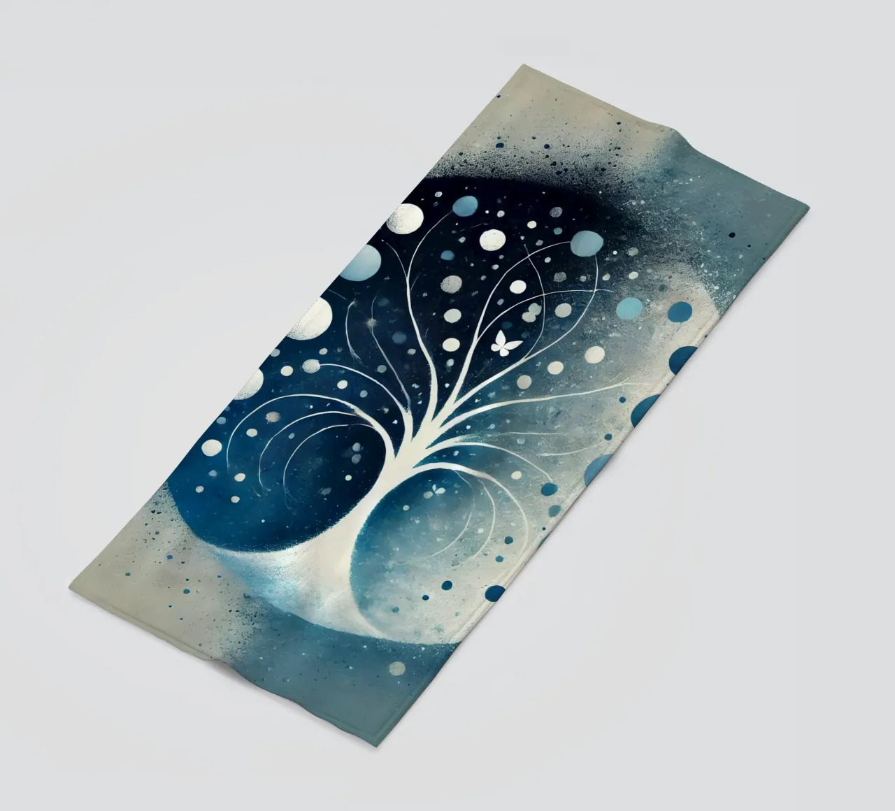 Albero blu telo mare da spiritual