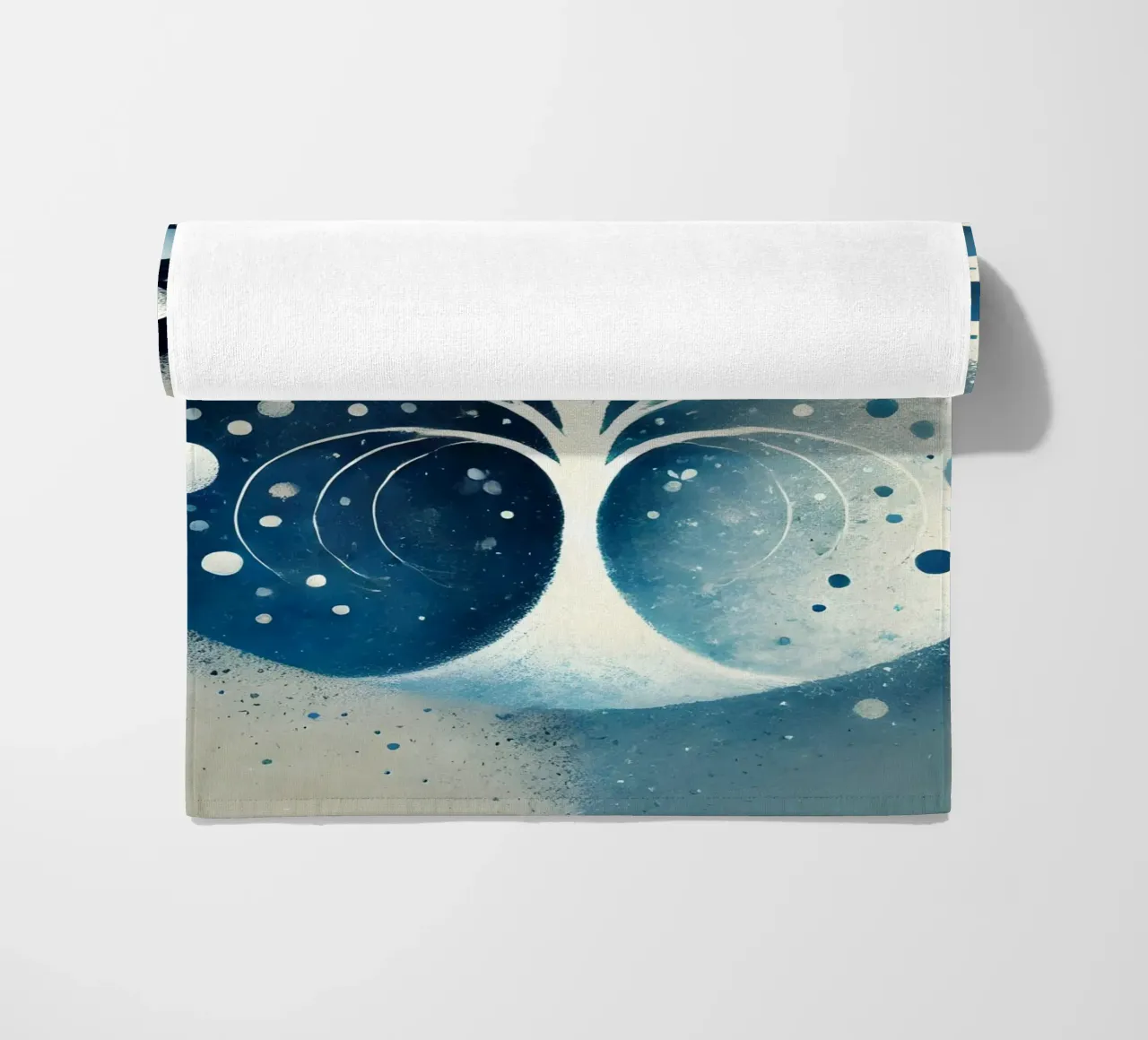 Albero blu telo mare da spiritual