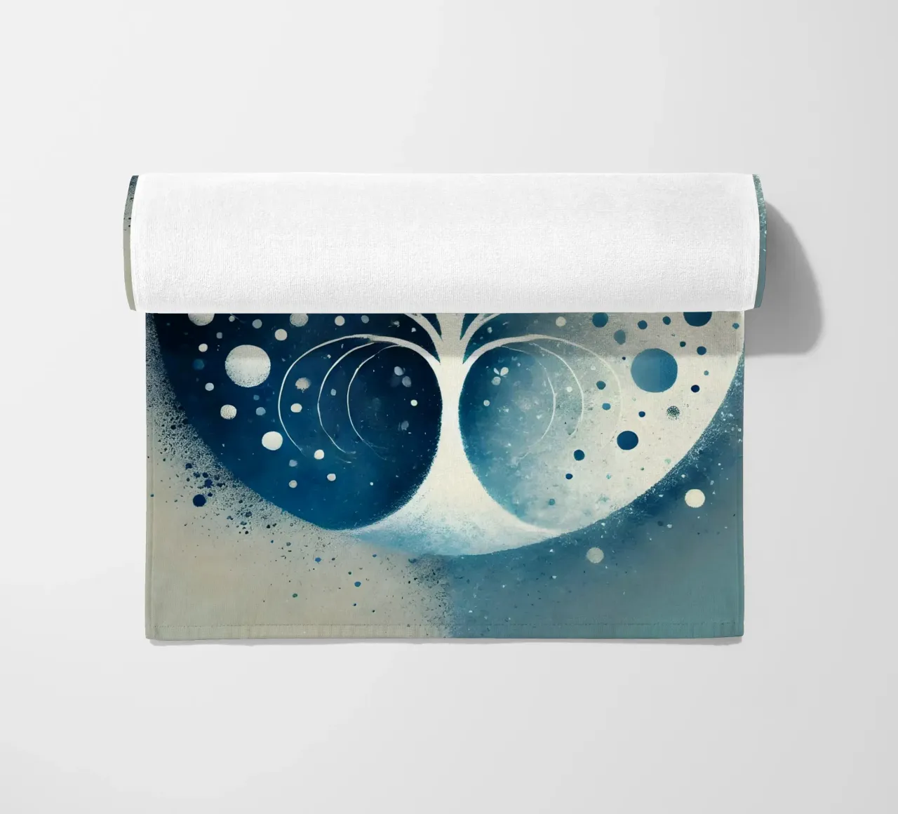 Albero blu telo mare da spiritual