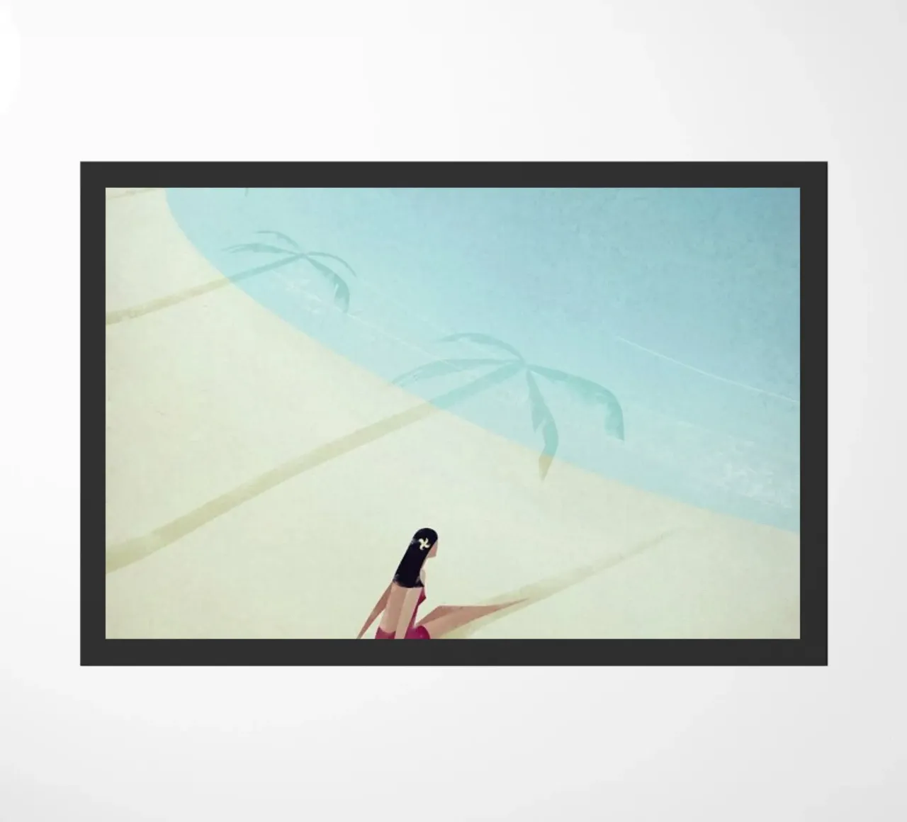 Hawaii doormat by Henry Rivers