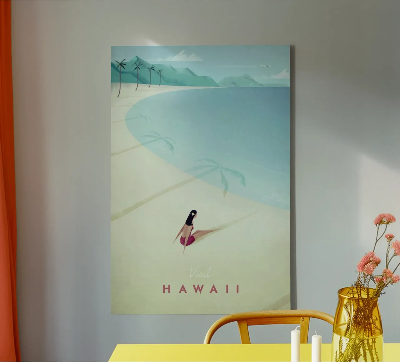 Hawaii tela con Cornice a cassetta da Henry Rivers