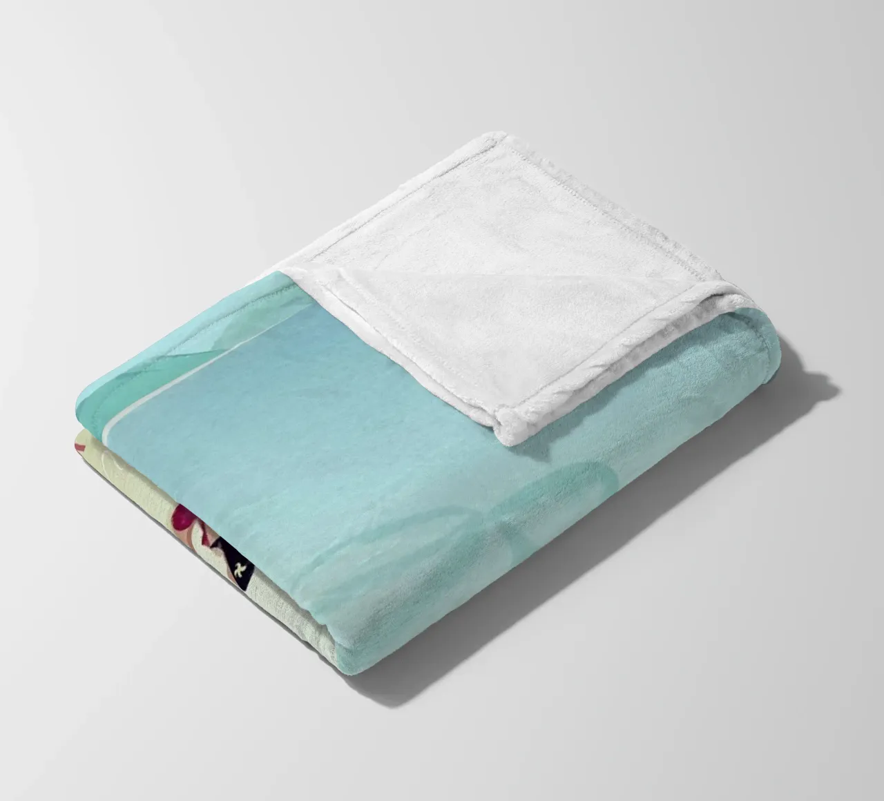 Hawaii fleece blanket by Henry Rivers
