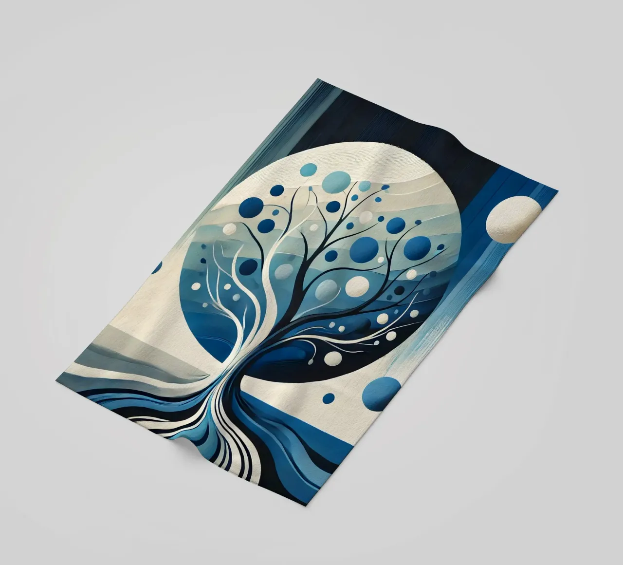 Albero blu telo mare da spiritual