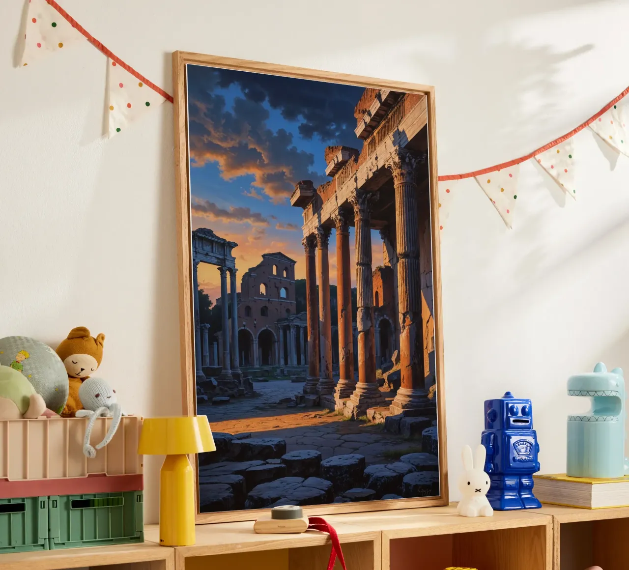 Golden Hour in the Roman Forum plexiglass da AlbertKlee