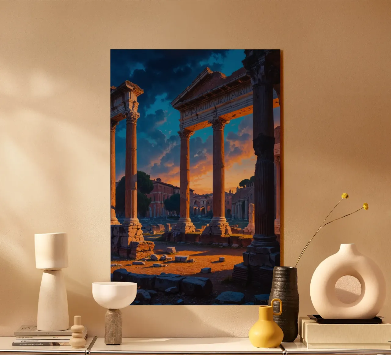 Radiance of the Roman Forum plexiglass da AlbertKlee