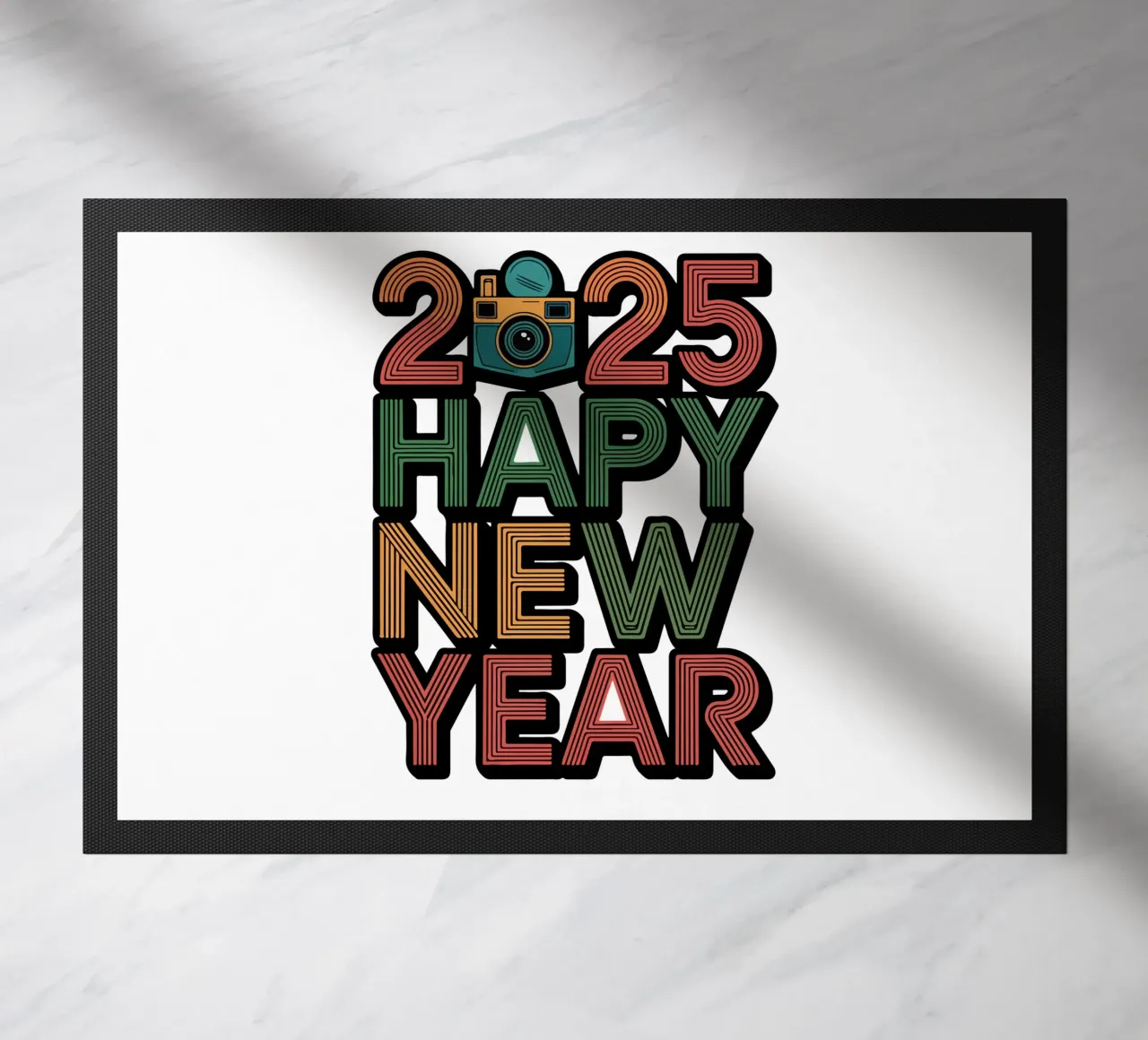 2025 Happy New Year zerbino da edsonramosart