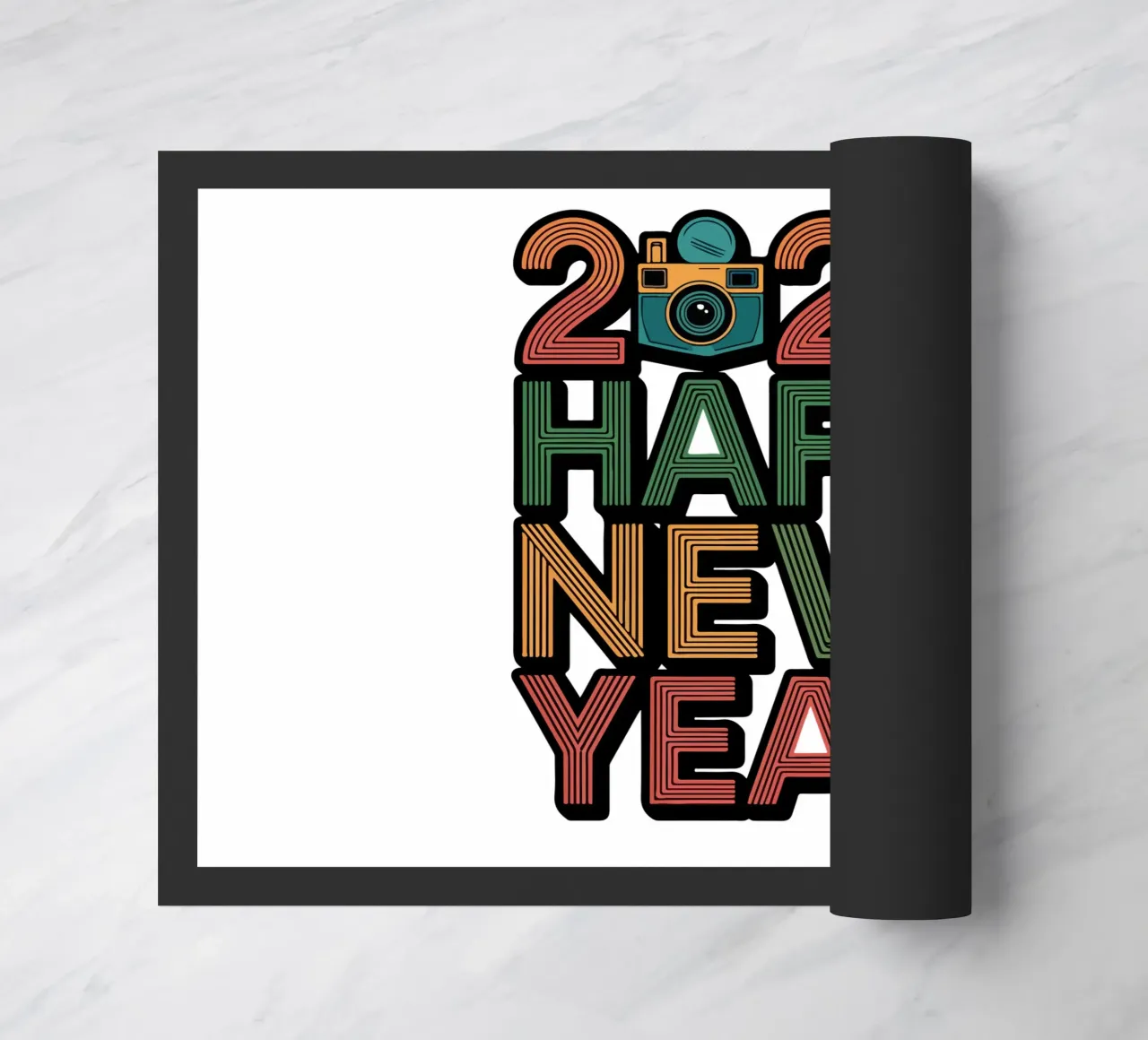 2025 Happy New Year zerbino da edsonramosart