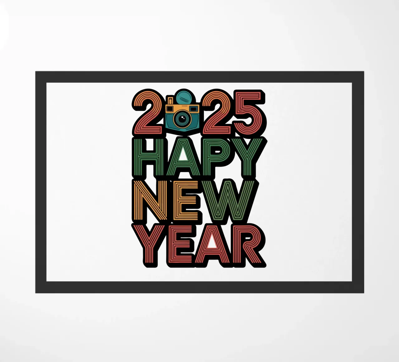 2025 Happy New Year zerbino da edsonramosart