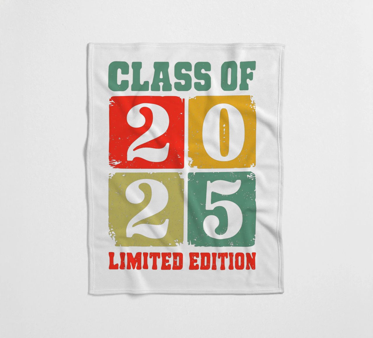 Class of 2025 Limited Edition coperta in pile da edsonramosart