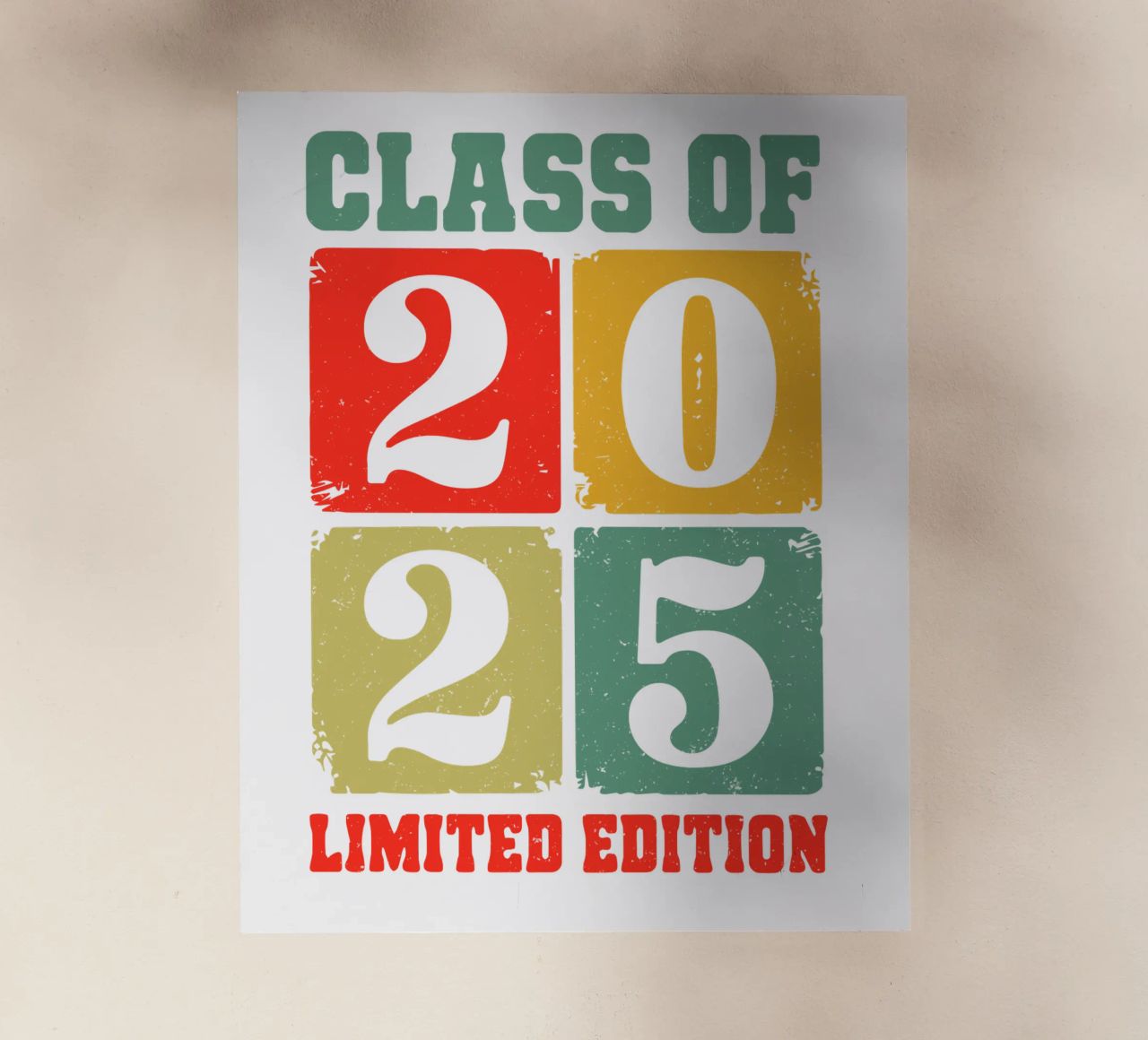 Class of 2025 Limited Edition pellicola backlit da edsonramosart