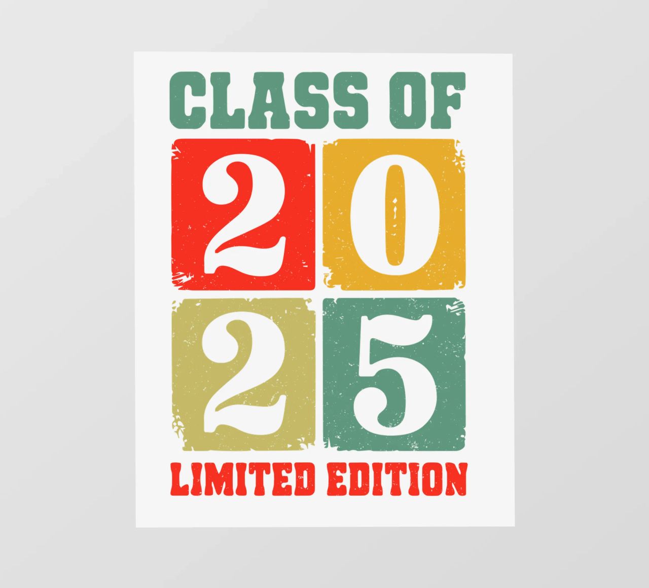 Class of 2025 Limited Edition pellicola backlit da edsonramosart