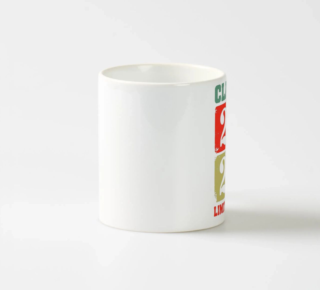 Class of 2025 Limited Edition tazza in ceramica da edsonramosart