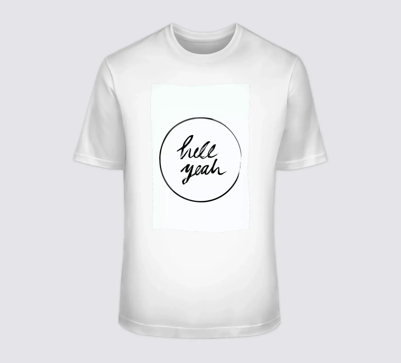 Hell Yeah t-shirt van petiteCAPS