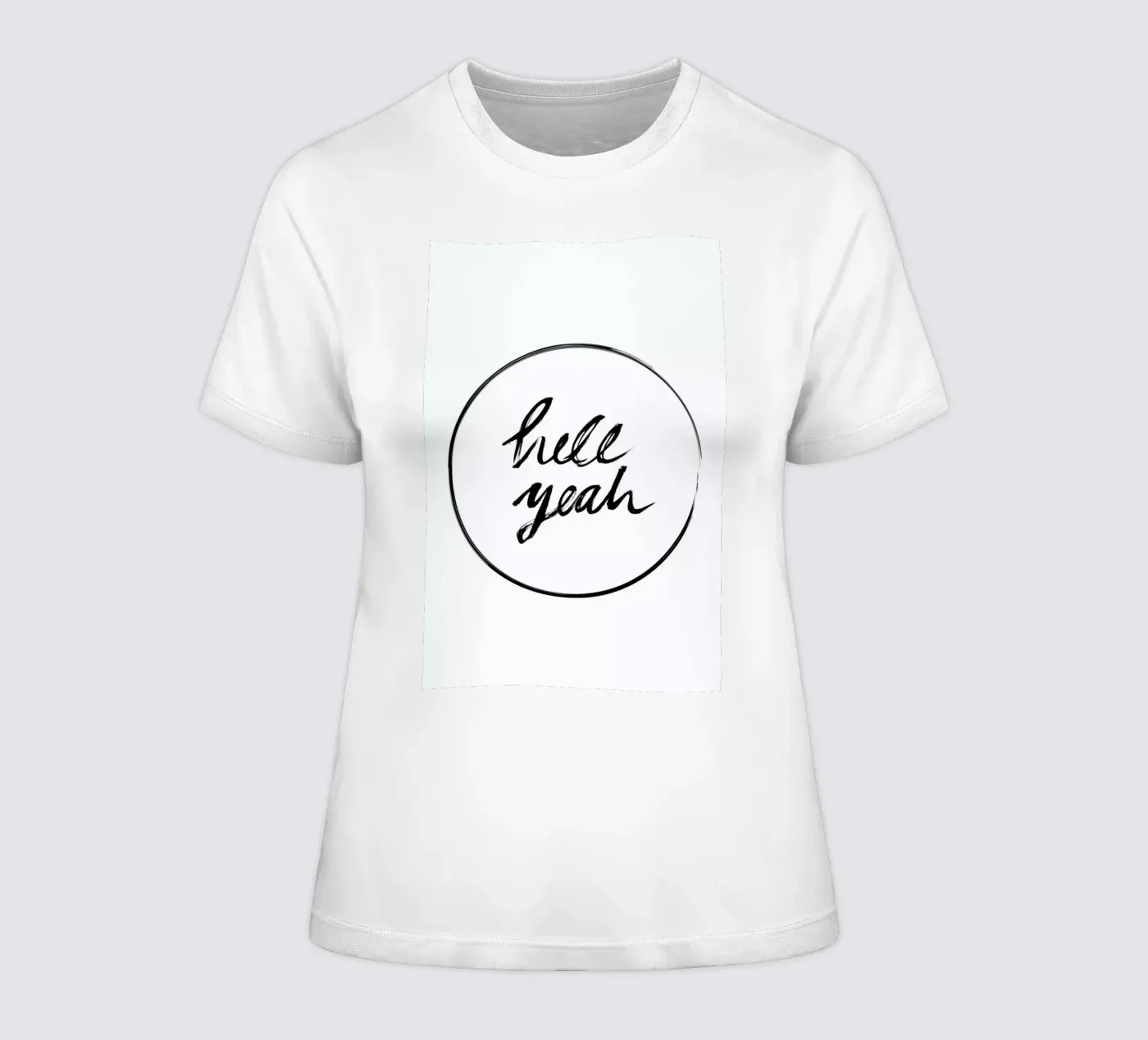 Hell Yeah t-shirt da donna da petiteCAPS