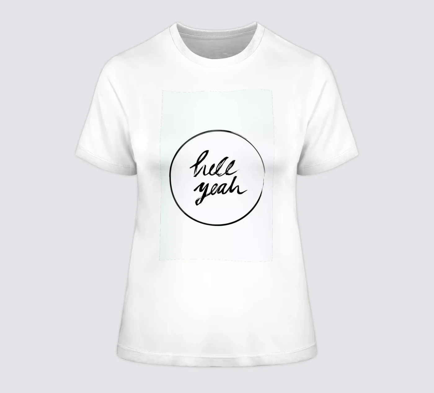 Hell Yeah t-shirt da donna da petiteCAPS