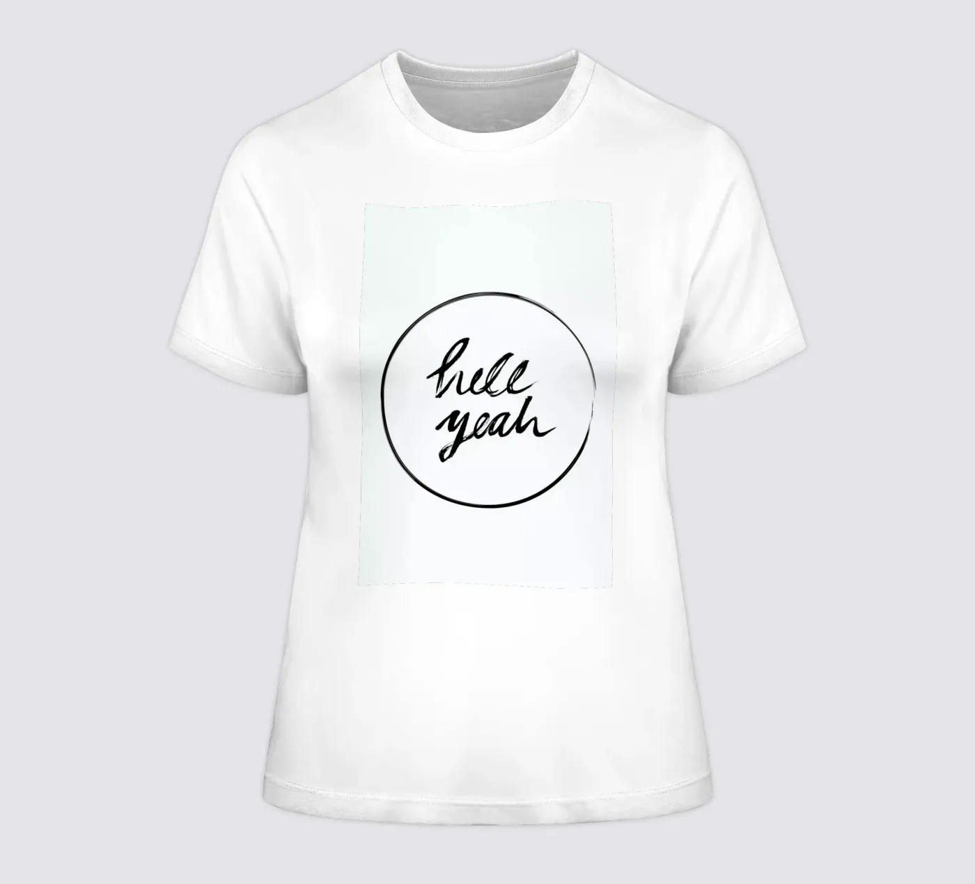 Hell Yeah t-shirt da donna da petiteCAPS