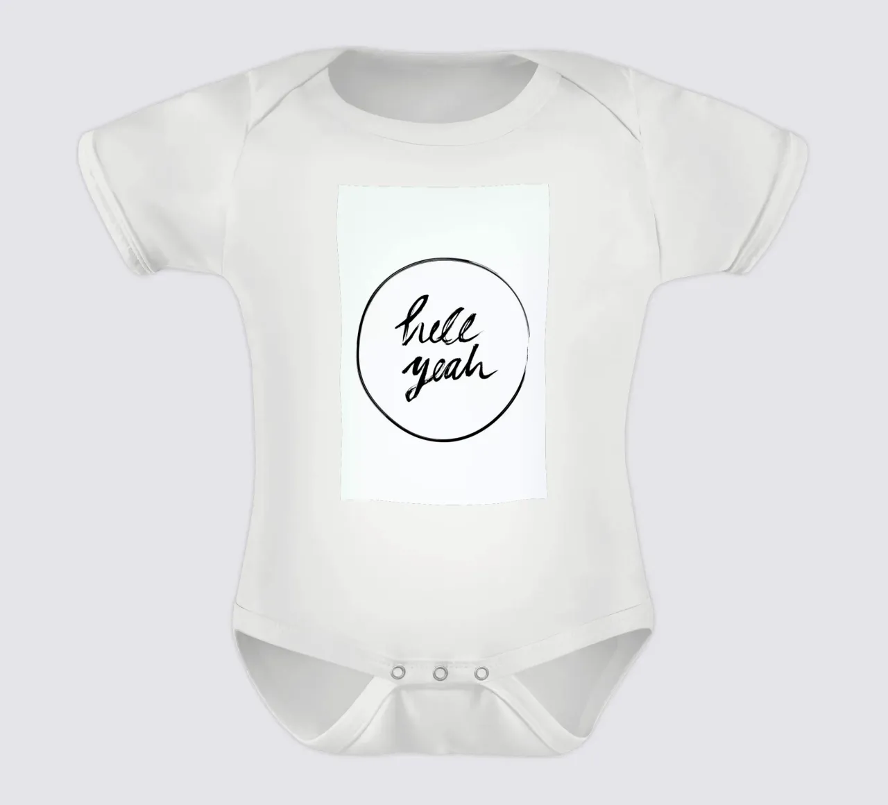 Hell Yeah body bébé de petiteCAPS