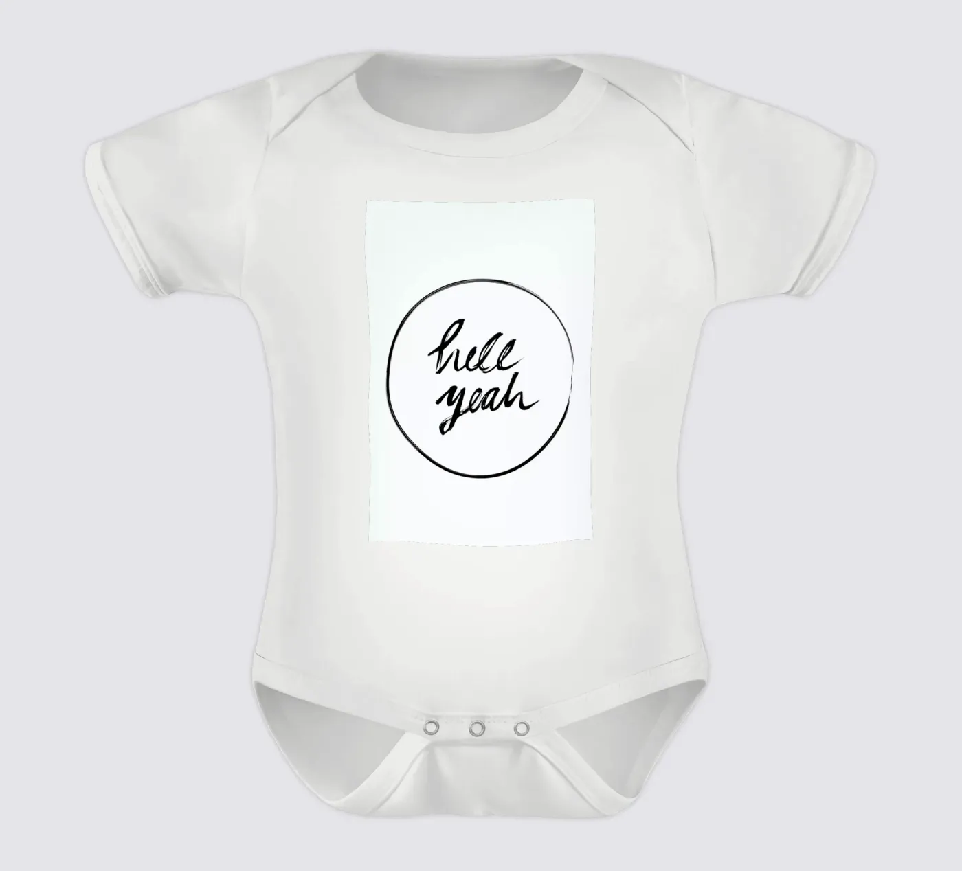 Hell Yeah body bébé de petiteCAPS