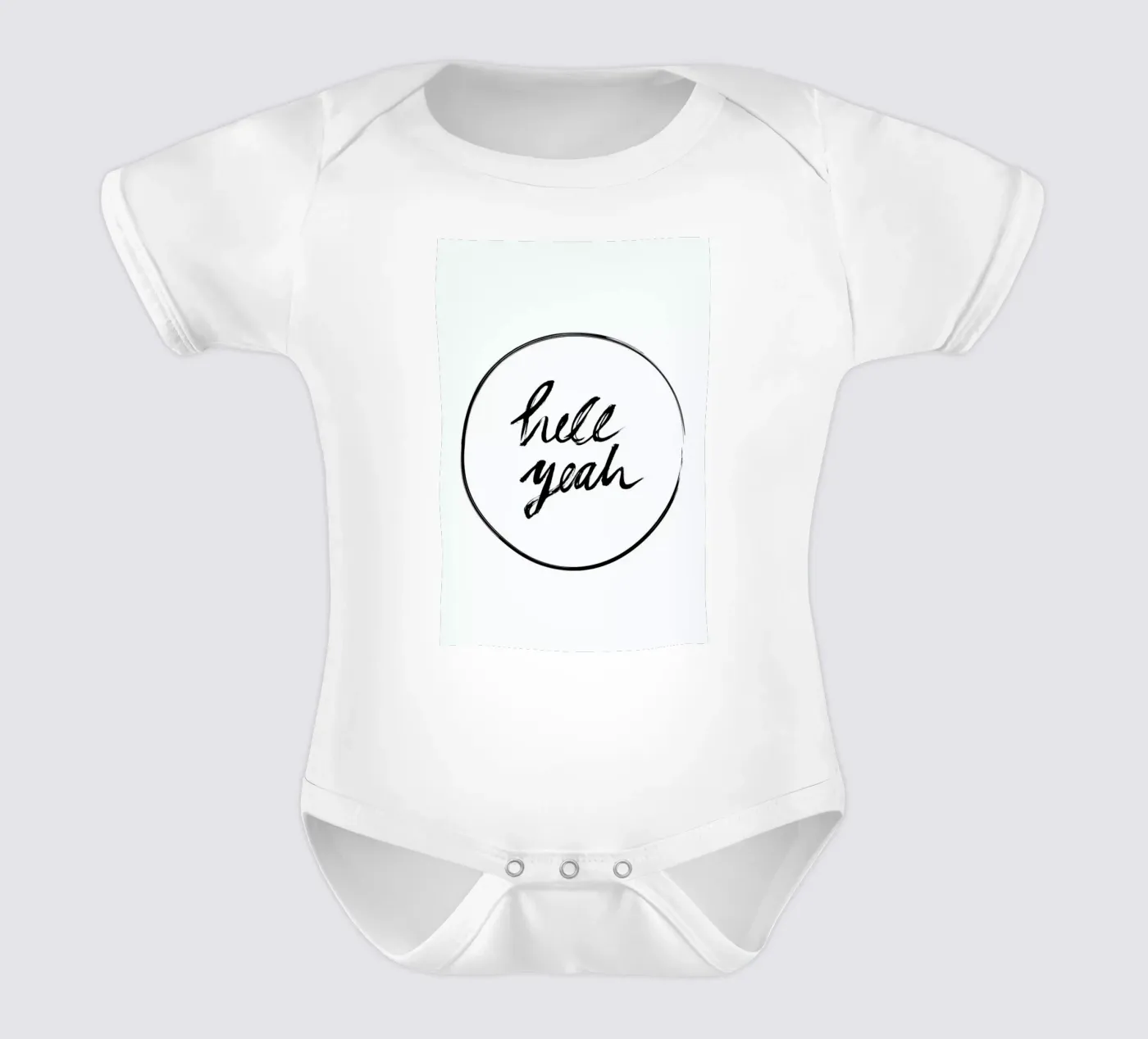 Hell Yeah body bébé de petiteCAPS