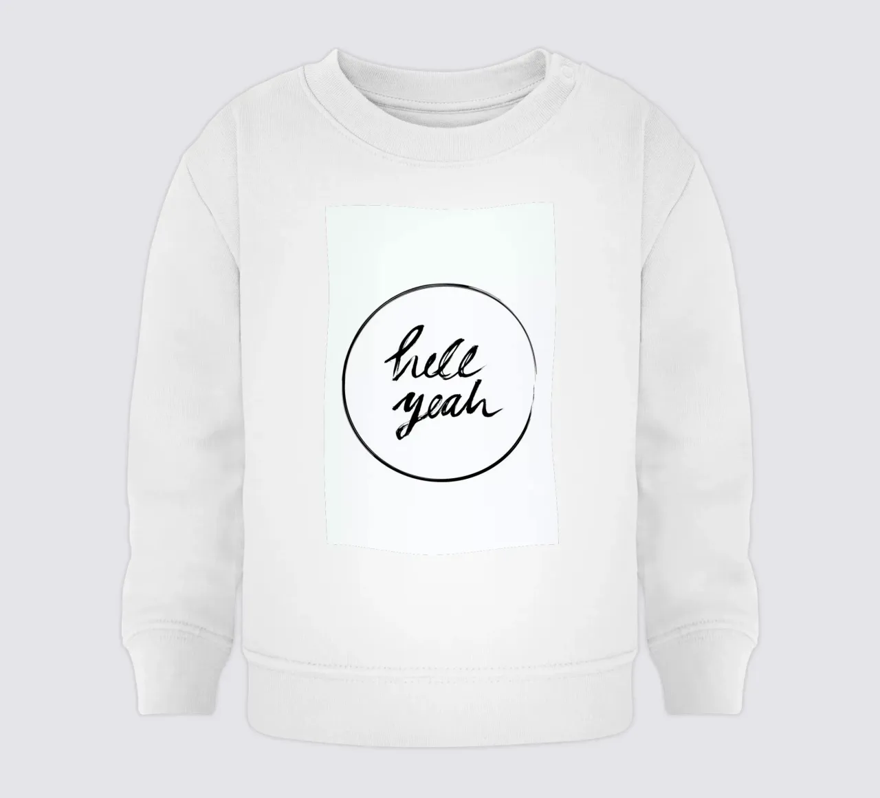 Hell Yeah felpa neonato da petiteCAPS
