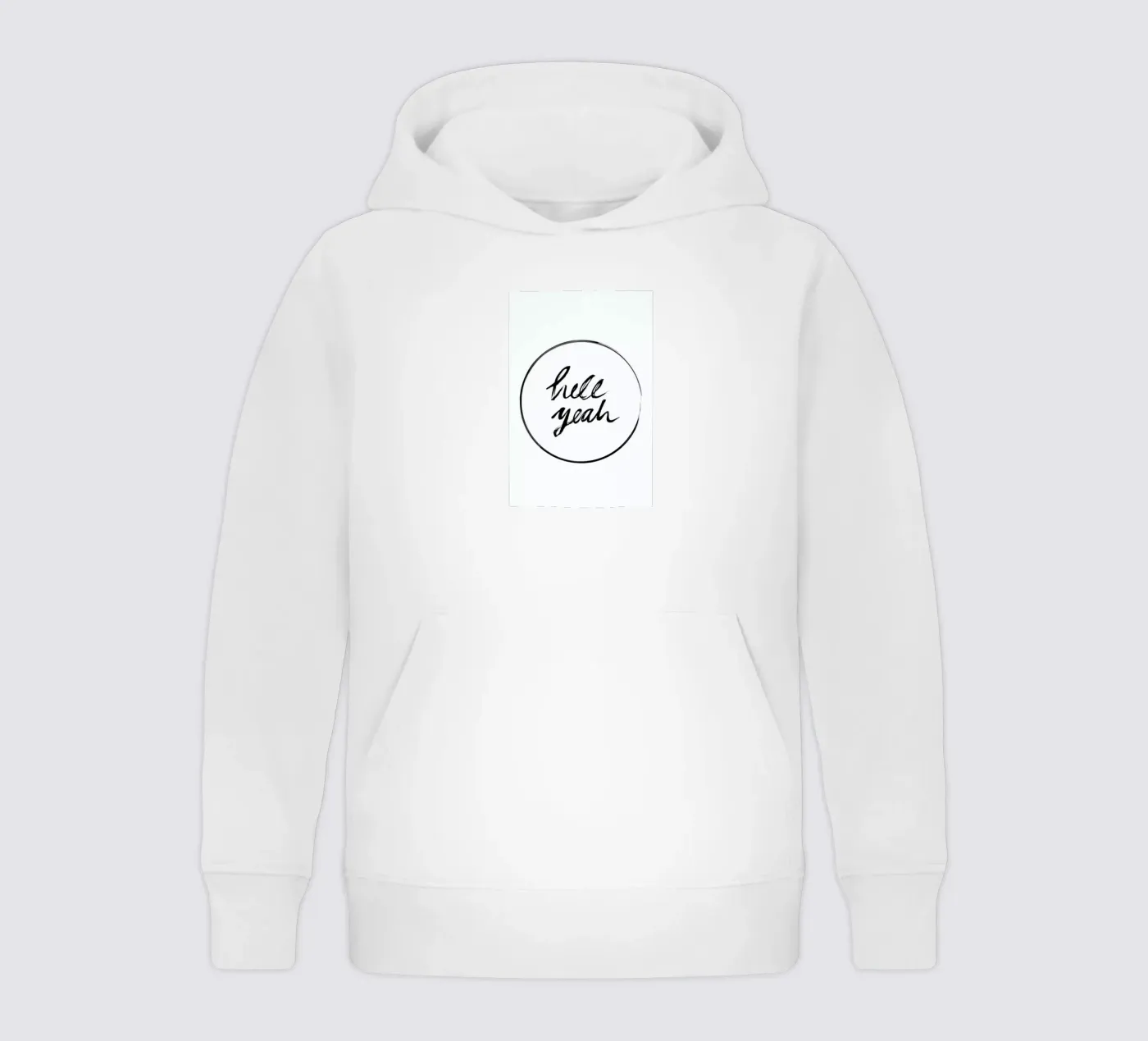 Hell Yeah kinder hoodie van petiteCAPS